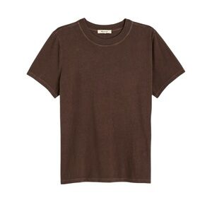 Madewell The Relaxed Tee in Vintage Jersey Roasted Chicory